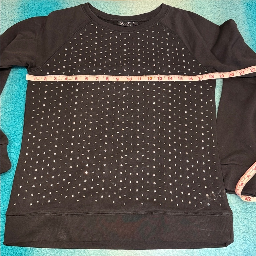 🔥Alloy Black Studded Sweatshirt🔥 - Picture 4 of 6
